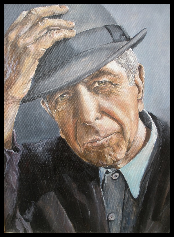 LEONARD COHEN-zpěvák  PR.,básník/2012